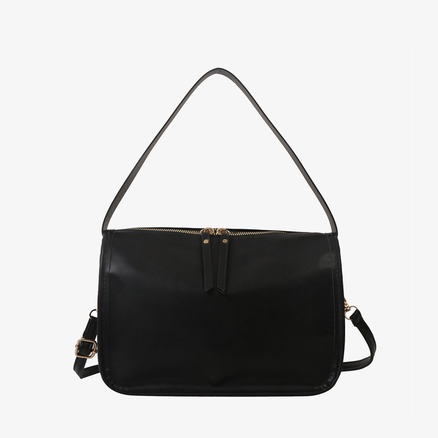 PU Leather Shoulder Bag - 808Lush