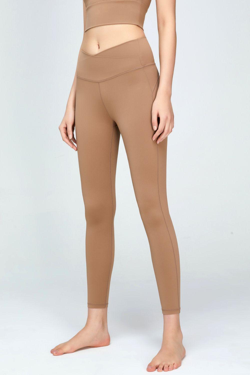 V-Waist Sports Leggings - 808Lush