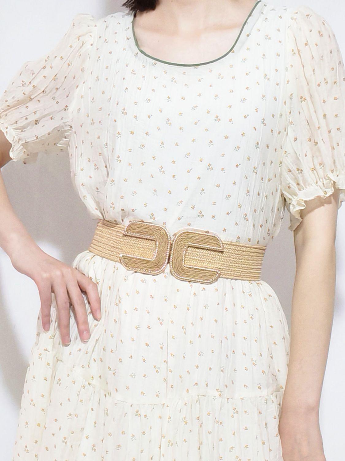 Wide Braid Belt - 808Lush