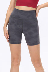 Wide Waistband Sports Shorts