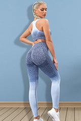 Gradient Sports Tank and Leggings Set - 808Lush