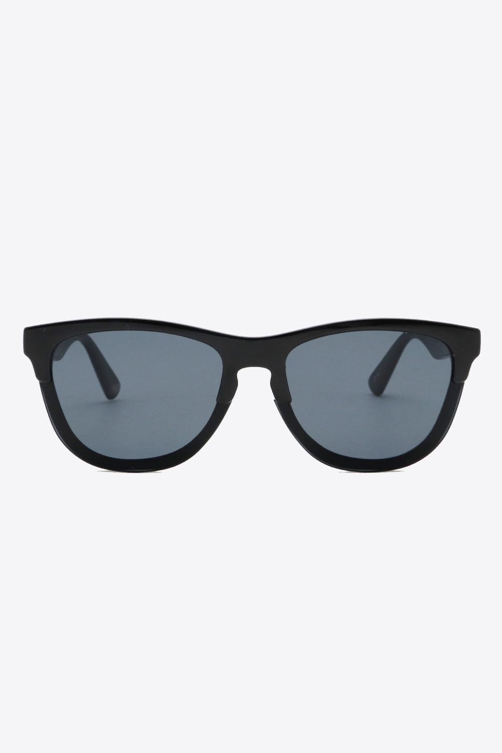 UV400 Browline Wayfarer Sunglasses - 808Lush