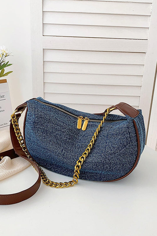 Denim Crossbody Bag - 808Lush