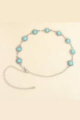 Vintage Turquoise Alloy Belt - 808Lush