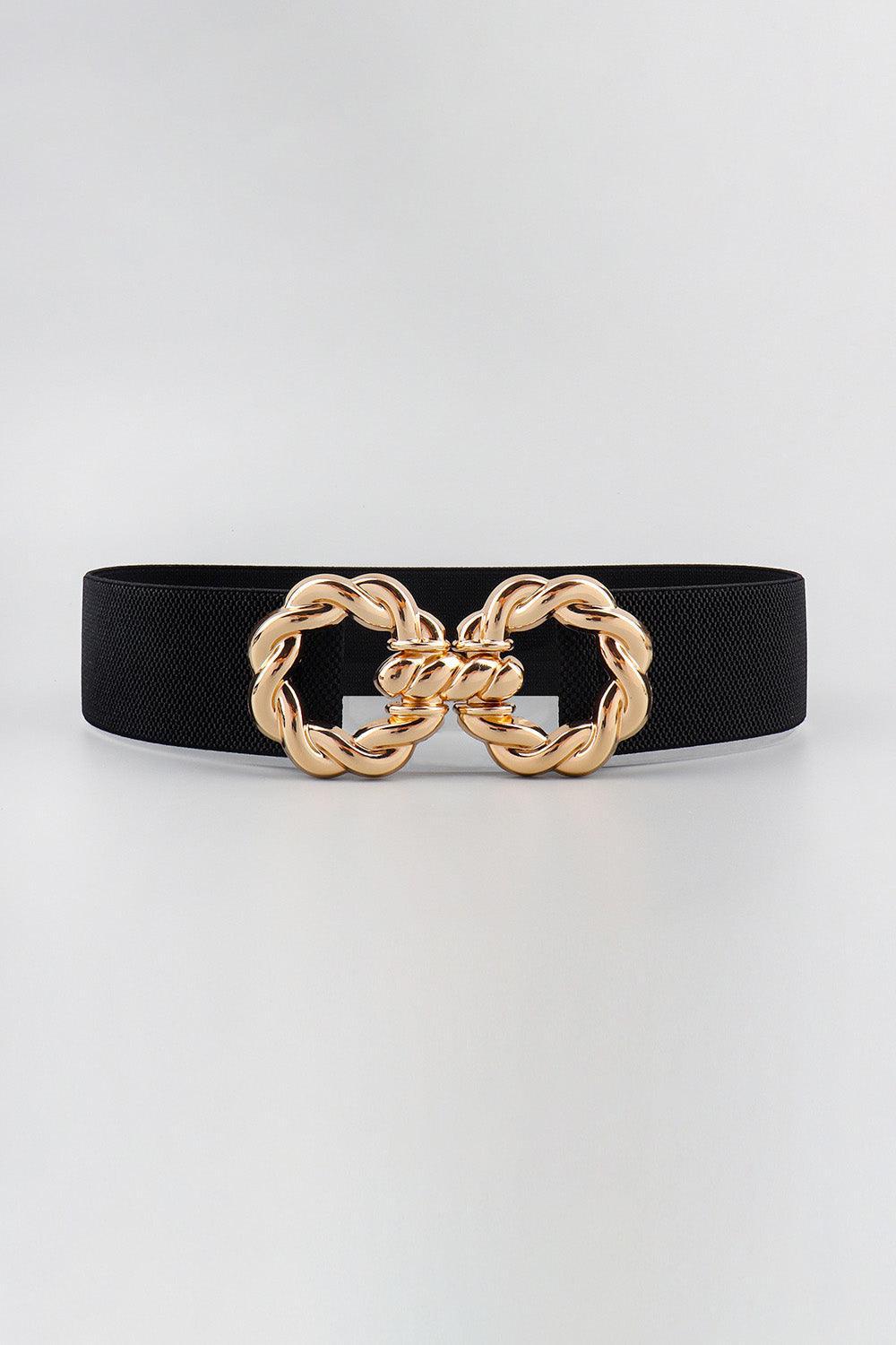 Zinc Alloy Buckle Elastic Belt - 808Lush