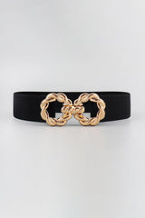 Zinc Alloy Buckle Elastic Belt - 808Lush