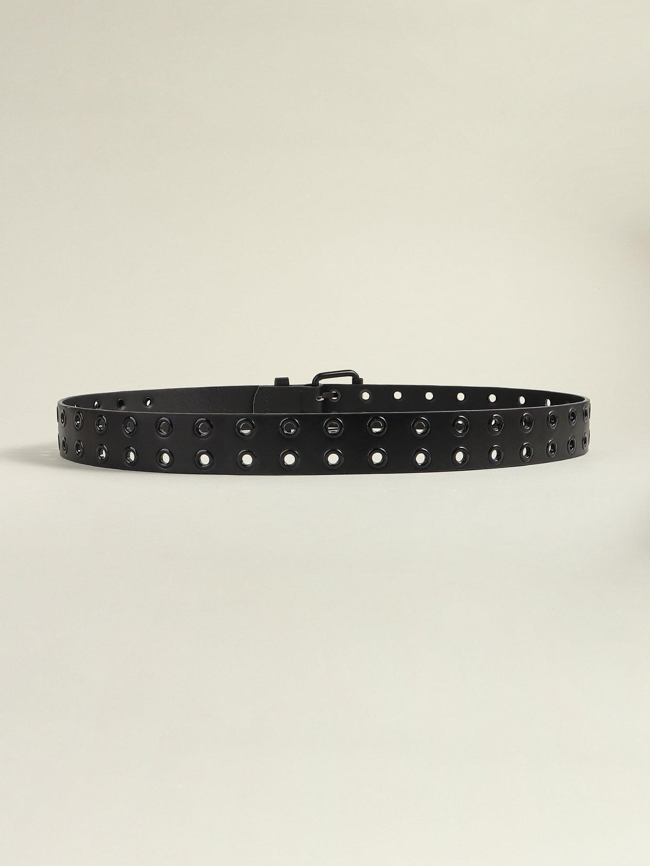 Grommet PU Leather Belt - 808Lush