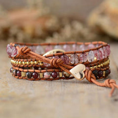 Natural Stone Layered Bracelet - 808Lush