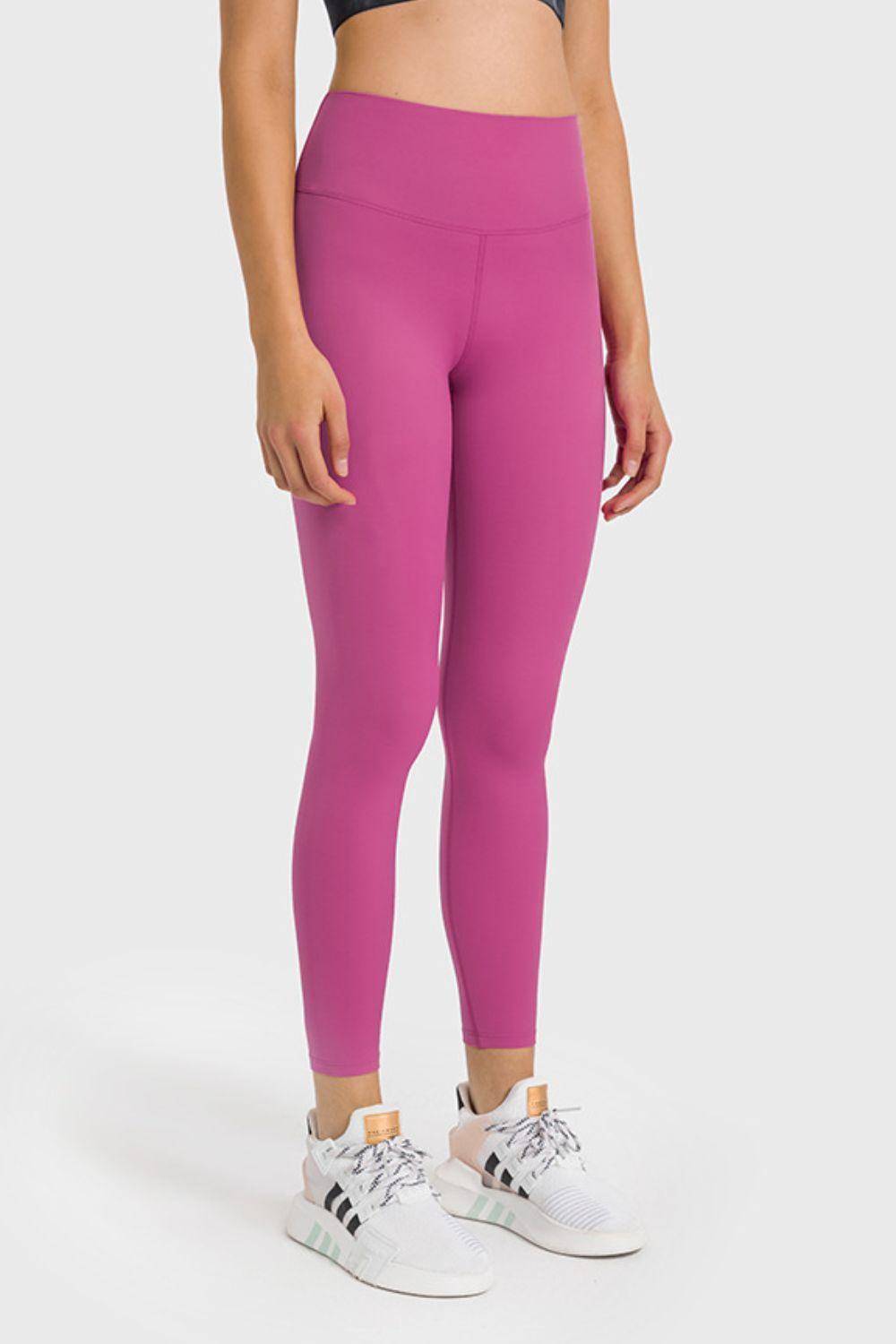 High Waist Ankle-Length Yoga Leggings - 808Lush