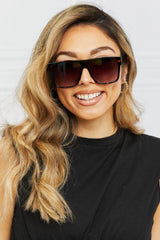 Tortoiseshell Square Full Rim Sunglasses - 808Lush