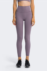 High Rise Ankle Length Yoga Leggings - 808Lush