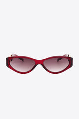 Chain Detail Temple Cat Eye Sunglasses - 808Lush