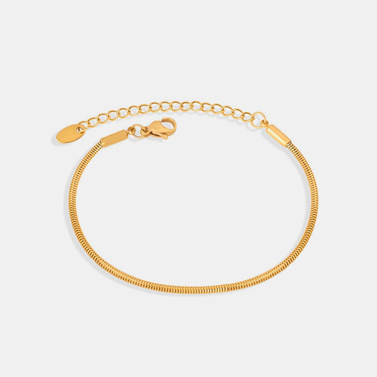 18K Gold-Plated Minimalist Bracelet - 808Lush