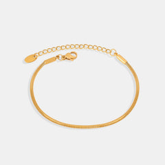 18K Gold-Plated Minimalist Bracelet - 808Lush