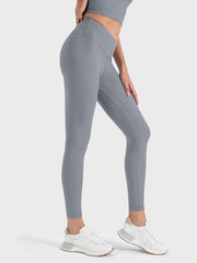 Wide Waistband Sports Leggings - 808Lush