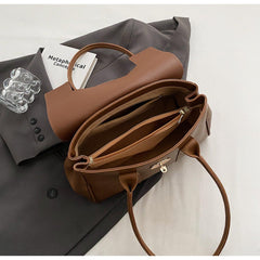 PU Leather Shoulder Bag - 808Lush