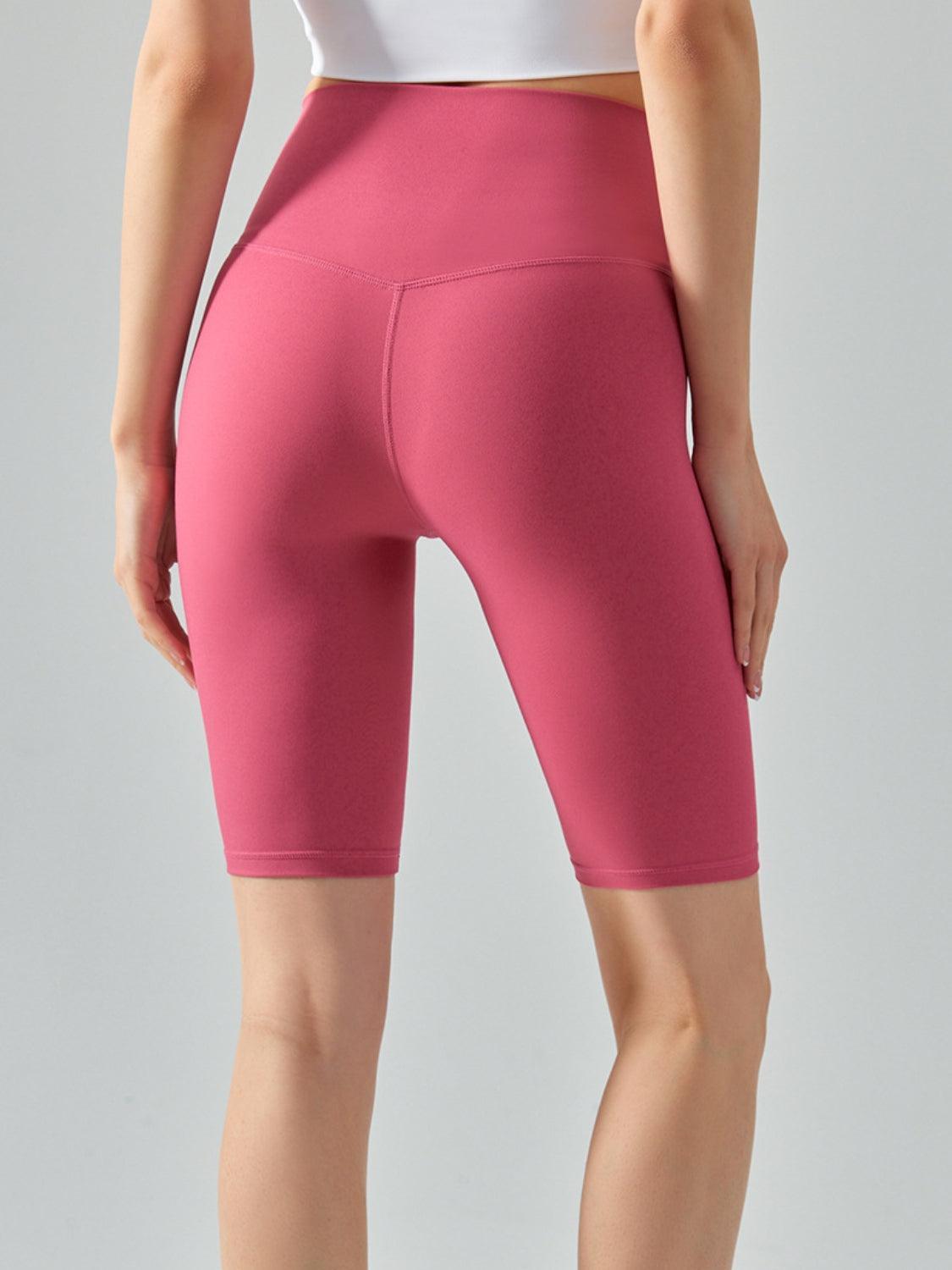 High Waist Active Shorts - 808Lush