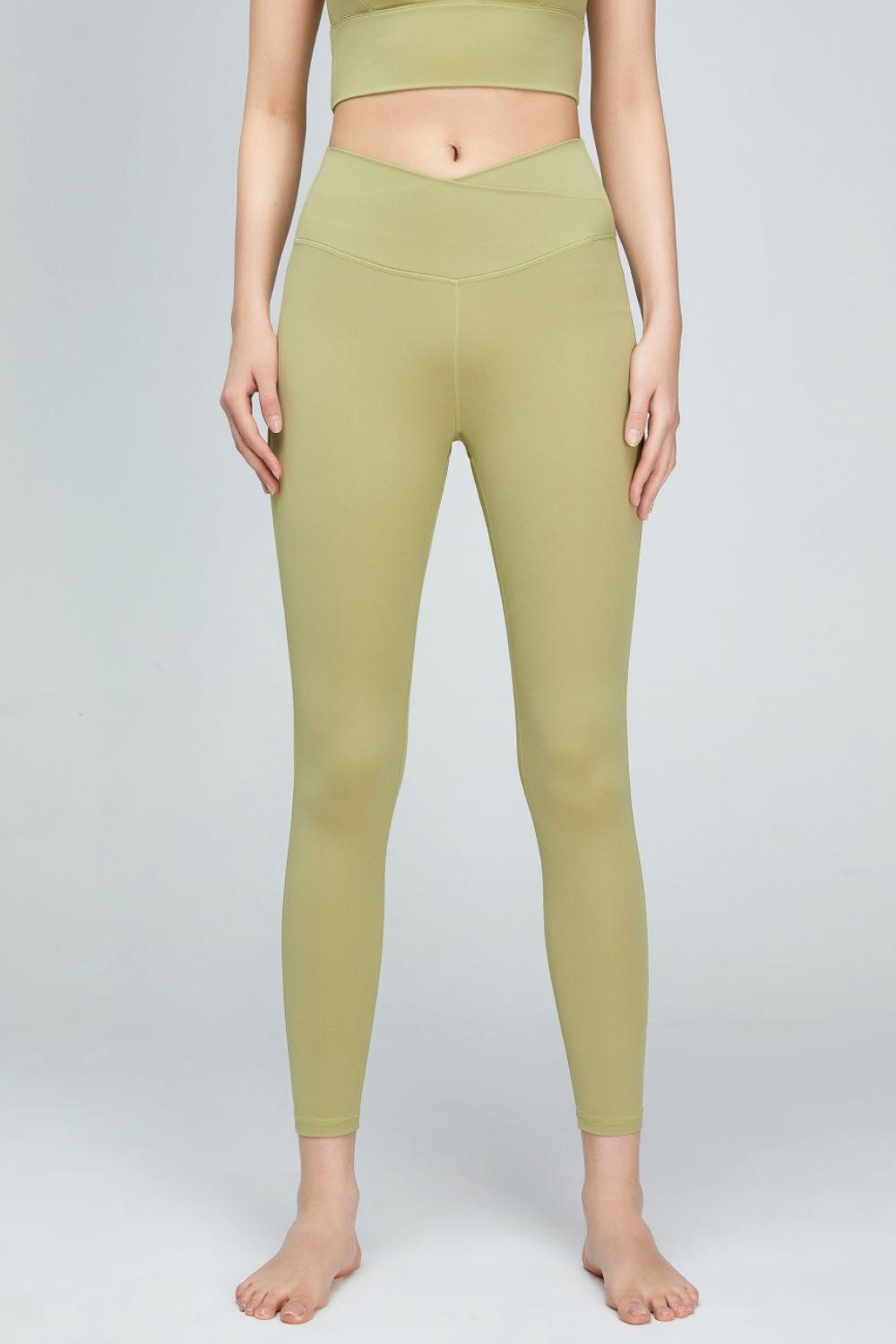 V-Waist Sports Leggings - 808Lush