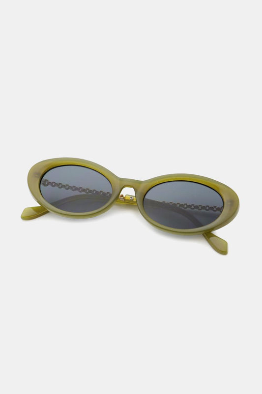 Polycarbonate Frame Cat-Eye Sunglasses - 808Lush