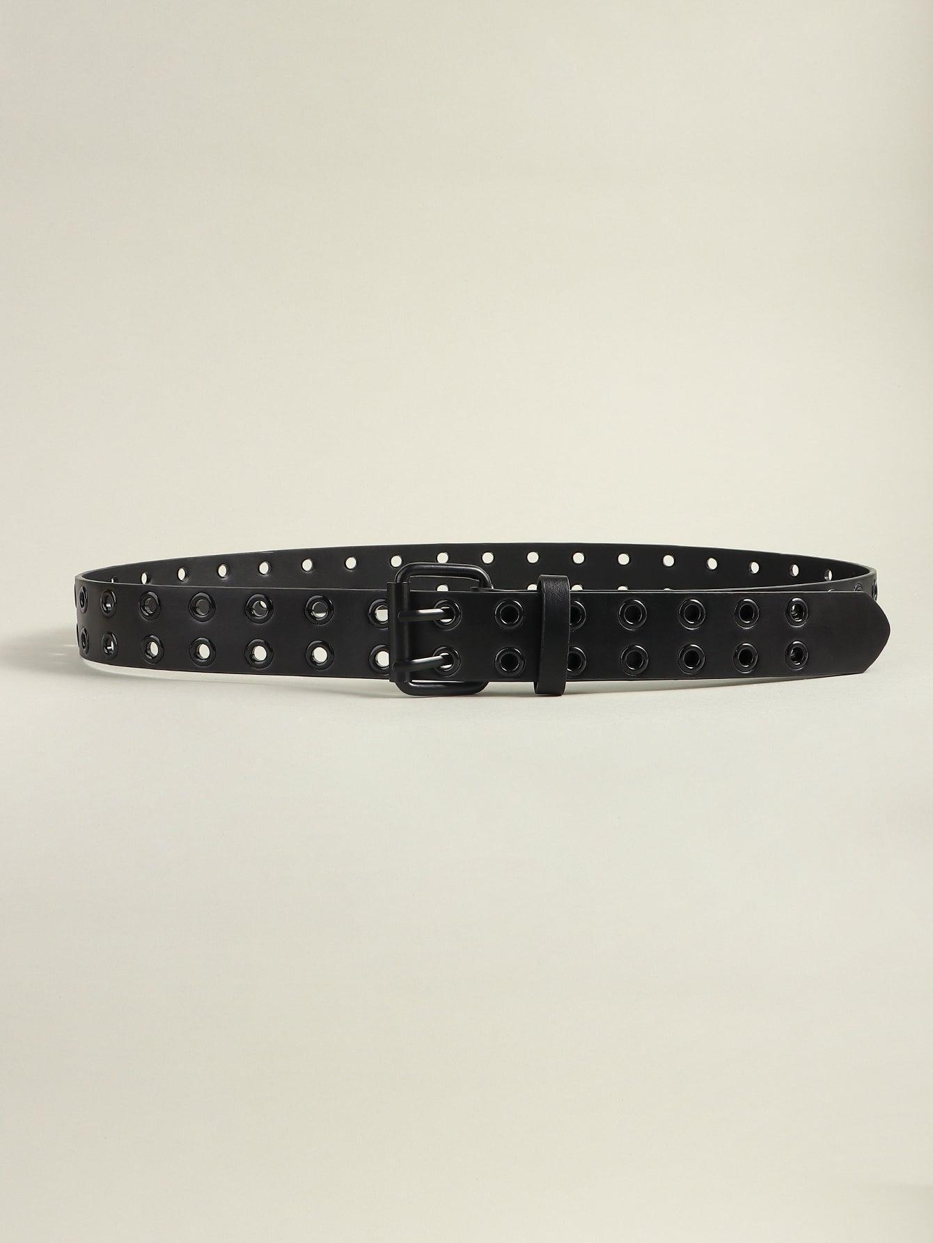 Grommet PU Leather Belt - 808Lush