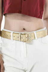 Glitter PU Leather Belt - 808Lush