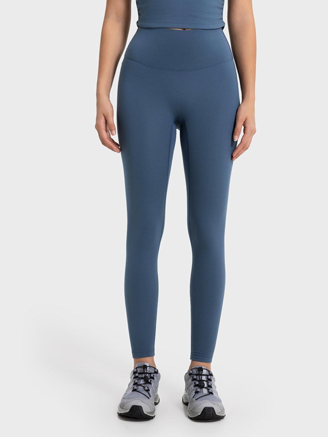 Wide Waistband Sports Leggings - 808Lush