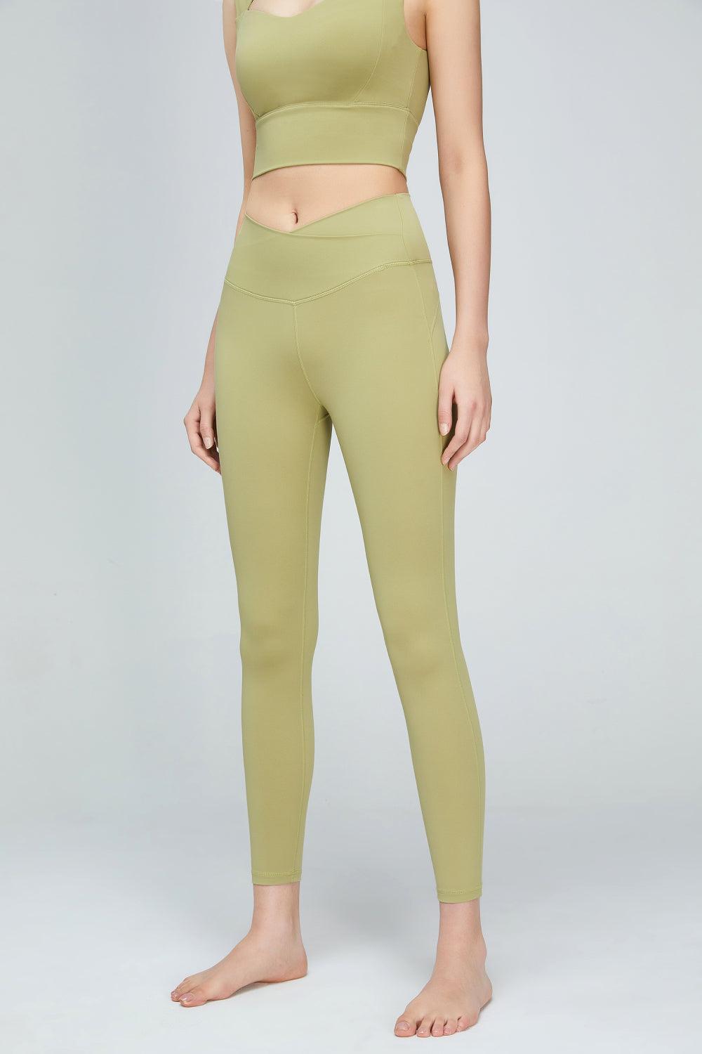 V-Waist Sports Leggings - 808Lush