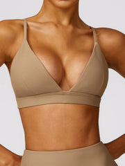 Spaghetti Strap Active Bra - 808Lush