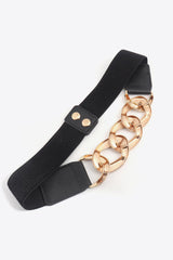 Chain Detail Elastic Belt - 808Lush