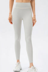 High Waist Slim Fit Long Sports Pants - 808Lush