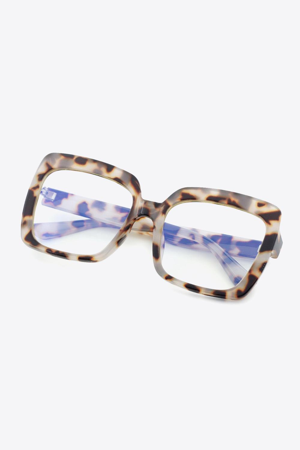 Tortoiseshell Full Rim Square Sunglasses - 808Lush