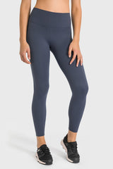 High Waist Ankle-Length Yoga Leggings - 808Lush