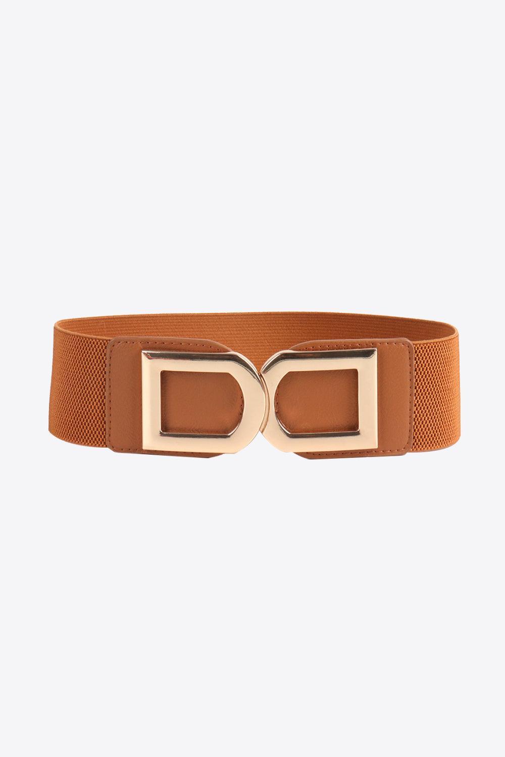 Double D Buckle PU Belt - 808Lush