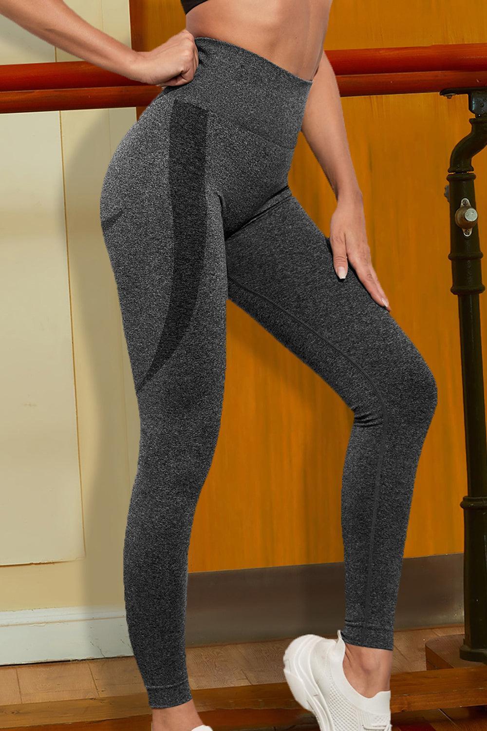 Wide Waistband Sports Leggings - 808Lush