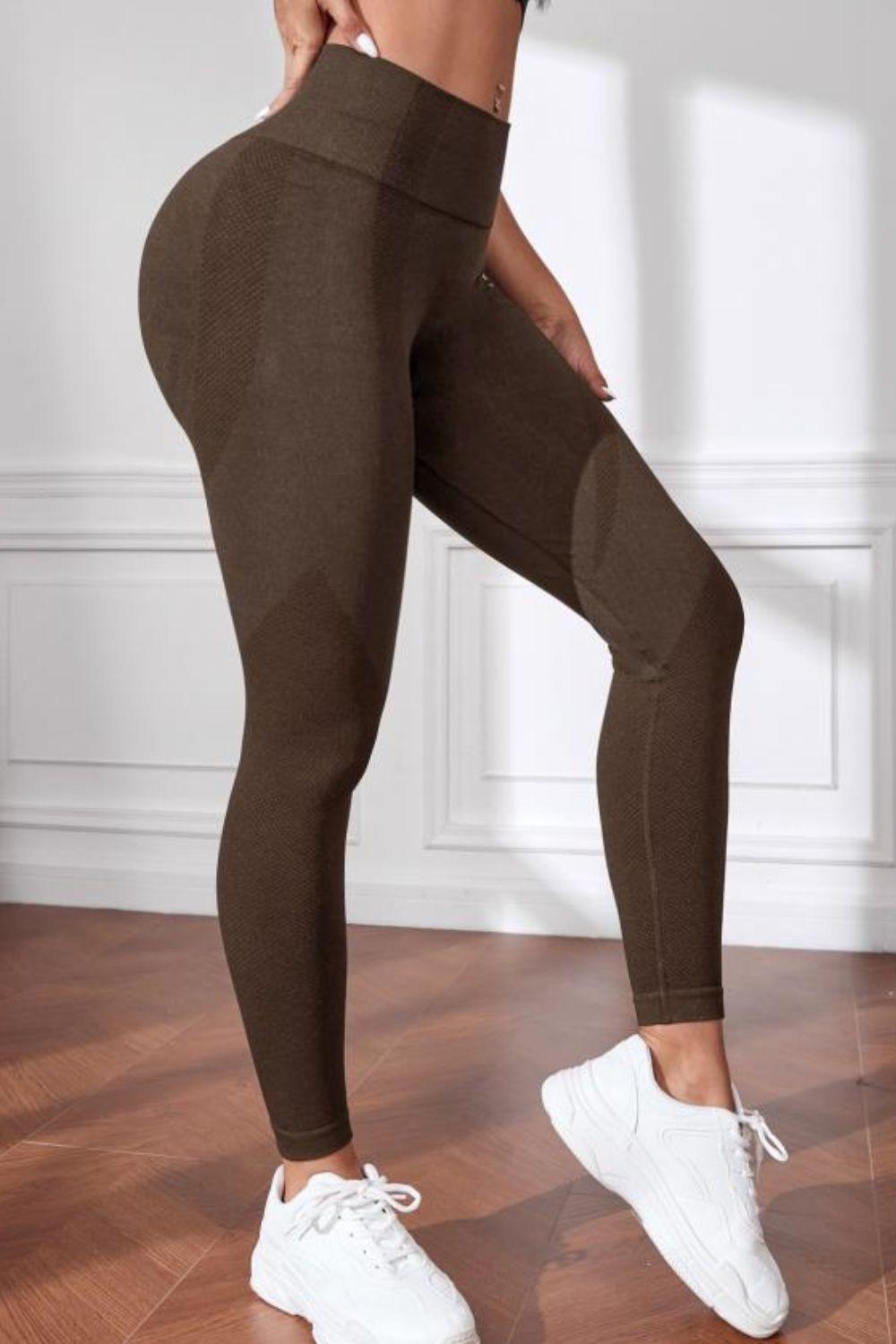 High Waistband Long Active Pants - 808Lush