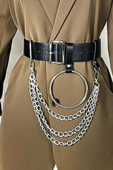 PU Belt with Chain - 808Lush