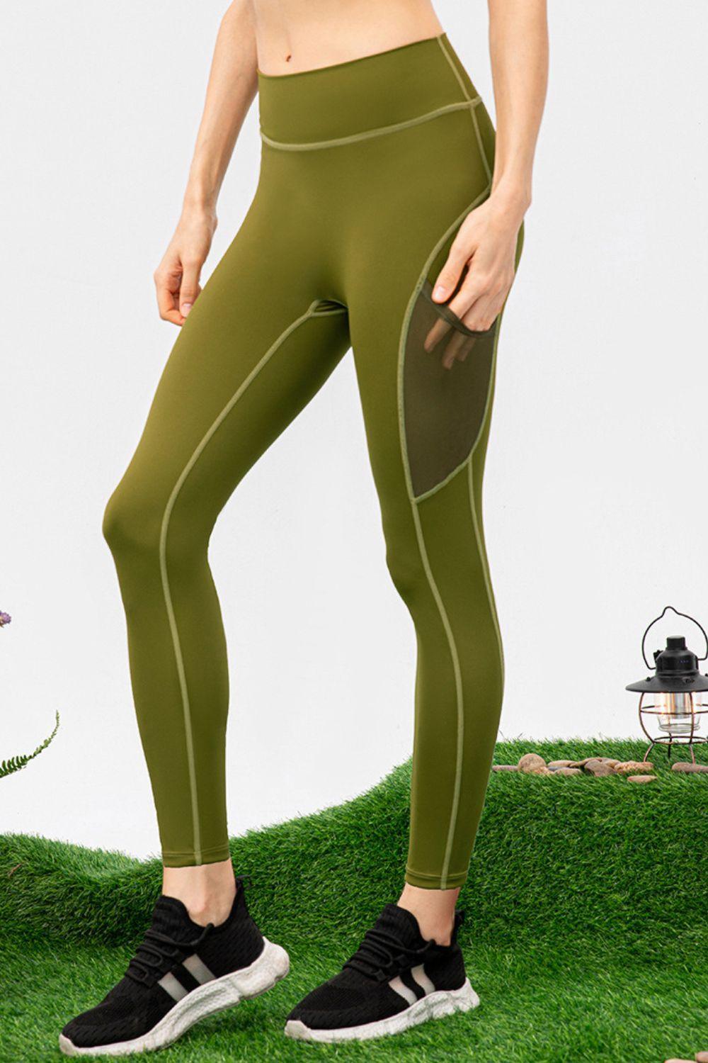 High Waist Slim Fit Long Sports Pants - 808Lush