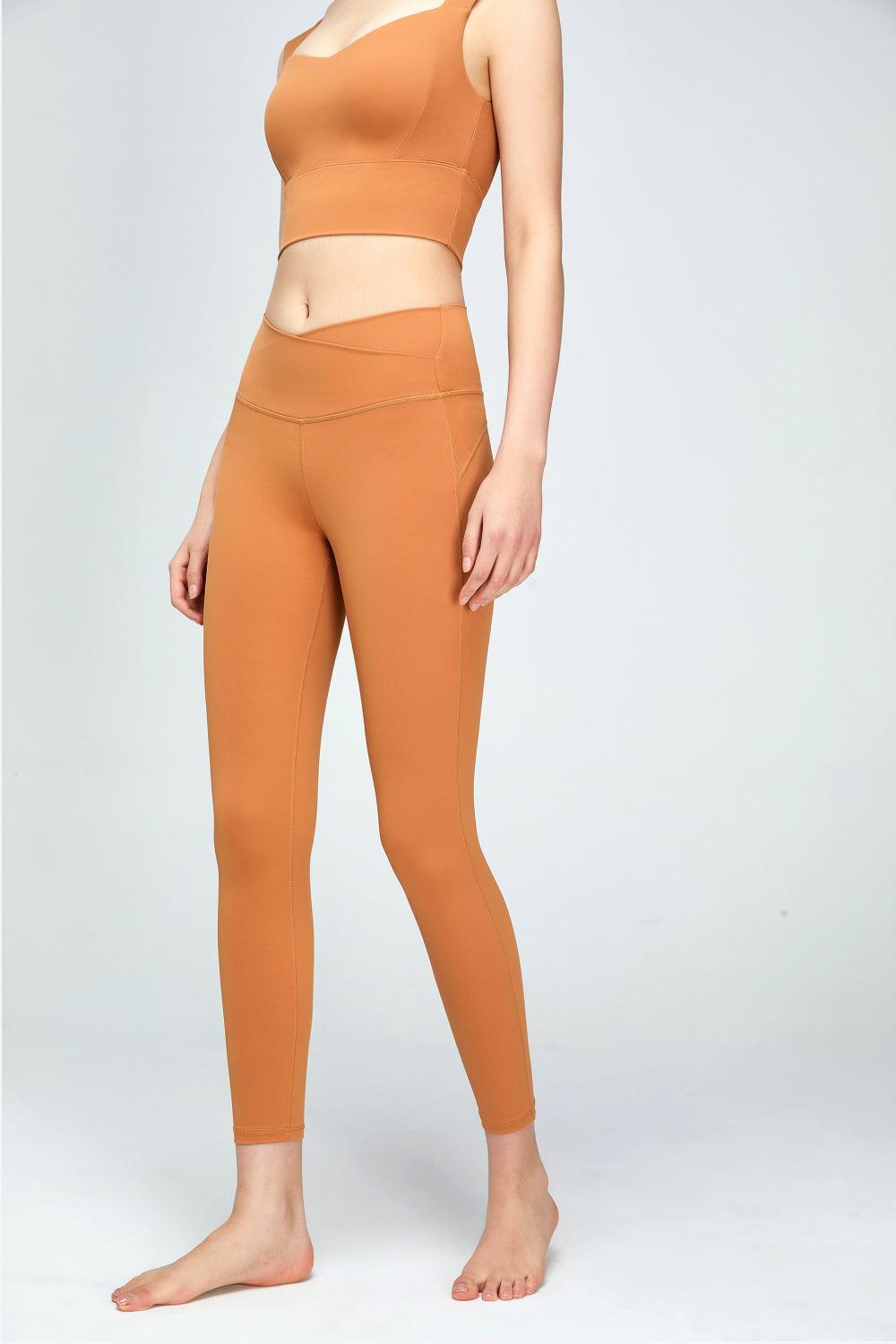 V-Waist Sports Leggings - 808Lush