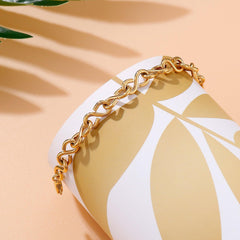 Stainless Steel Figure 8 Chain Link Bracelet - 808Lush