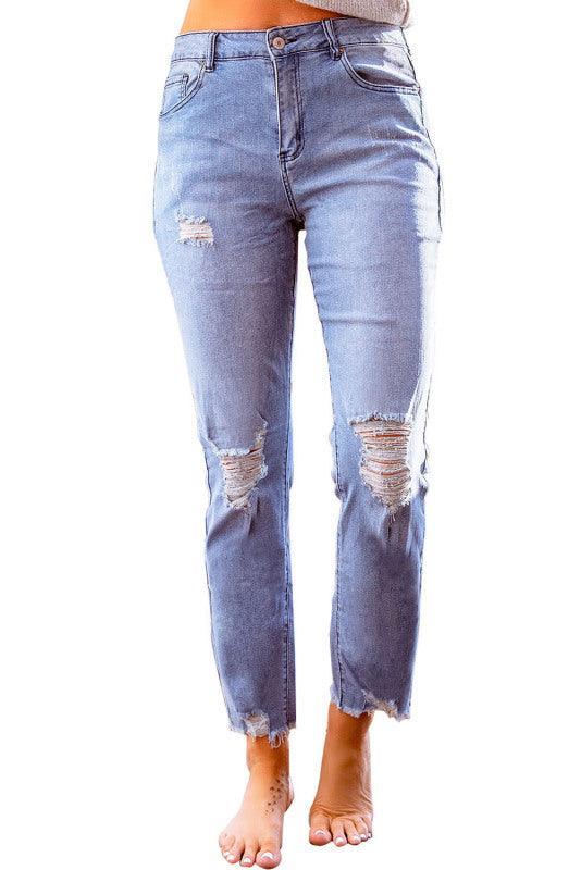 Women’s High Rise Totally Shaping Skinny Jeans - 808Lush