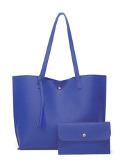 Tassel Zip Bag Large Capacity Shoulder Tote Bag - 808Lush