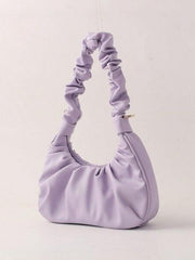 Underarm bag women's cloud pleat bag baguette one shoulder Messenger - 808Lush