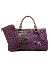 Retro Fashion Embossed Handheld Shoulder Messenger Bag - 808Lush