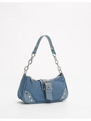 bag niche texture baguette bag retro - 808Lush