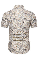 Men's Summer Fashion Printed Short Sleeve Shirts - 808Lush