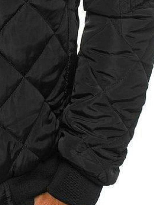 Men's Fashion Warm Coat Solid Color Jacket - 808Lush