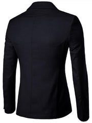 Men's Business Slim Suit Jacket Single Suit - 808Lush