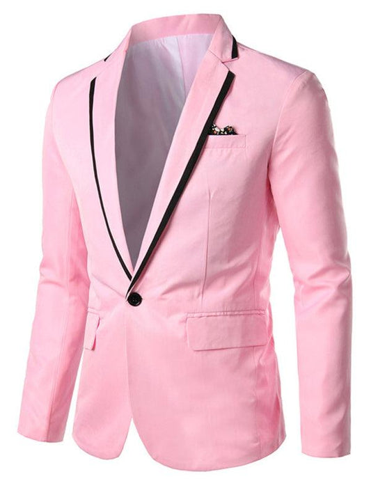 Men's Business Slim Suit Jacket Single Suit - 808Lush