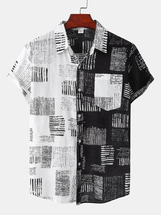 Hawaiian Style Short Sleeve Men's Shirts - 808Lush