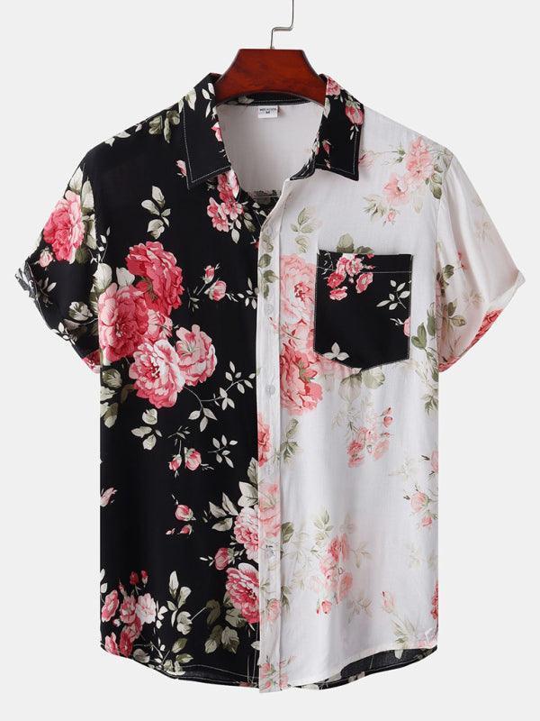 Hawaiian Style Short Sleeve Men's Shirts - 808Lush